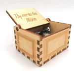 Fly me to the Moon - Ξύλινο Μουσικό Κουτί - Frank Sinatra - Image 4