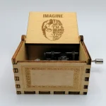 Imagine - John Lennon - Ξύλινο Μουσικό Κουτί - Image 3