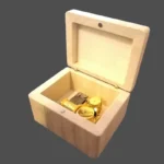 Can't Help Falling in Love - Ξύλινο Μουσικό Κουτί - Κουρδιστό- με 2 αφιερώσεις ( μέσα -έξω) - Image 6